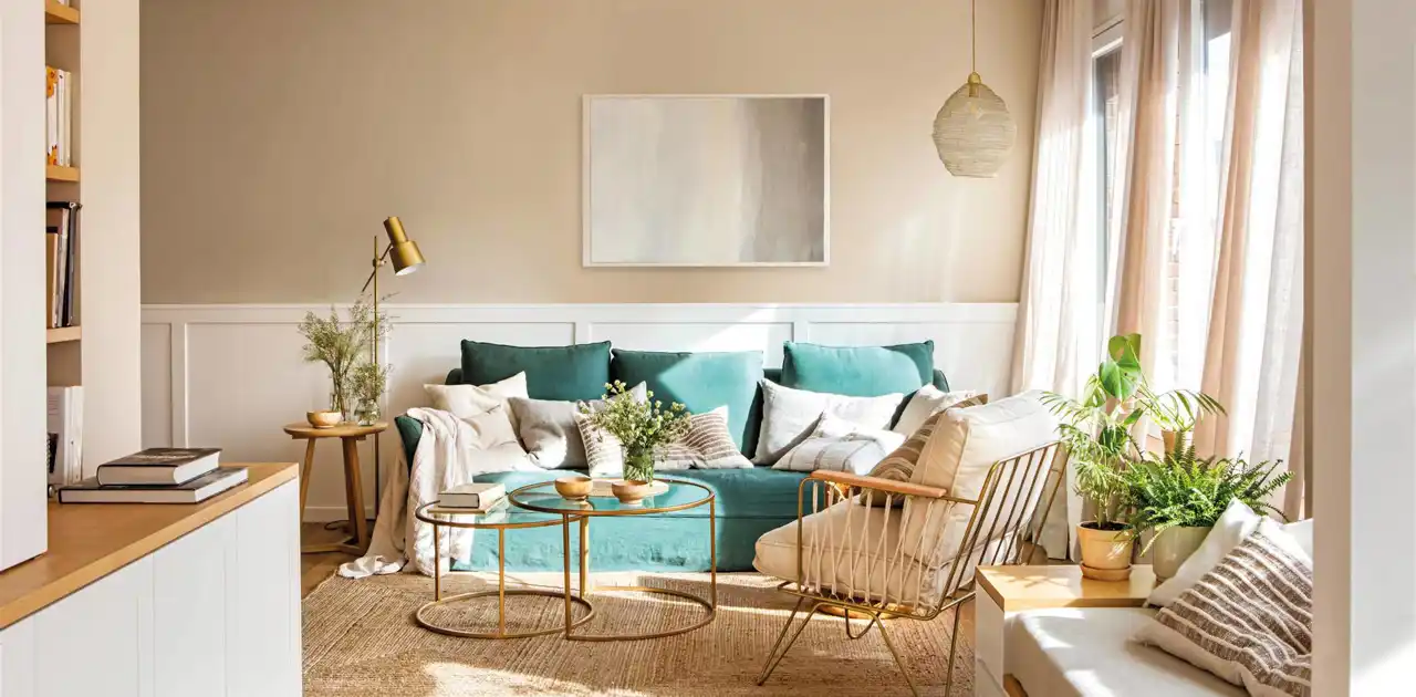 Estos son los colores para interiores que dan luz a tu casa y sirven para  agrandar los espacios, image size:1280x630