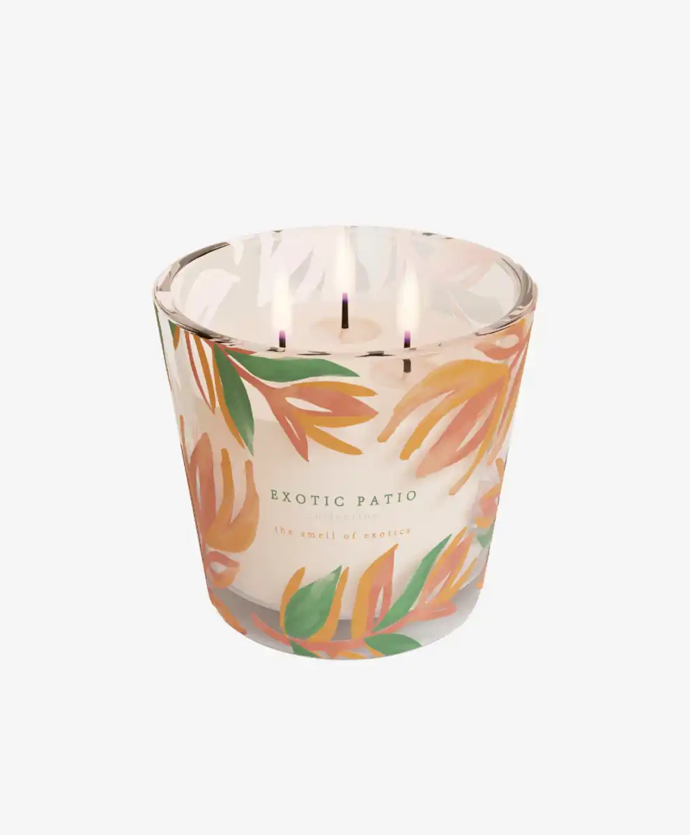 Vela aroma´tica de citronela