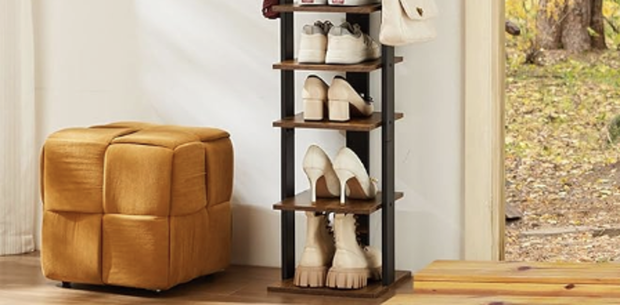 Tu casa pide a gritos el zapatero vertical de Amazon, perfecto para