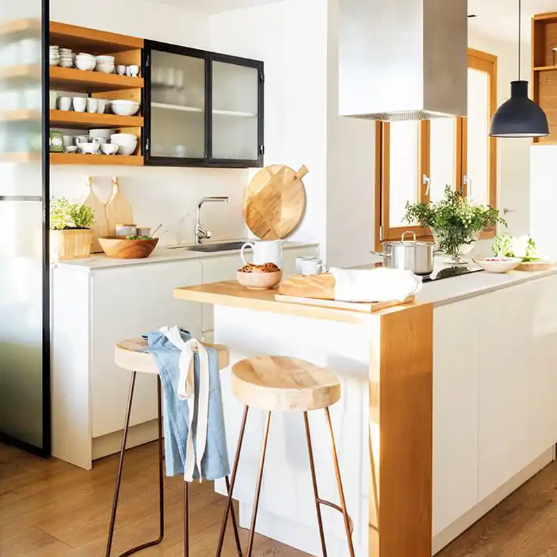 7 ideas para TRANSFORMAR las puertas de los armarios de tu cocina: creativas, sofisticadas y muy modernas