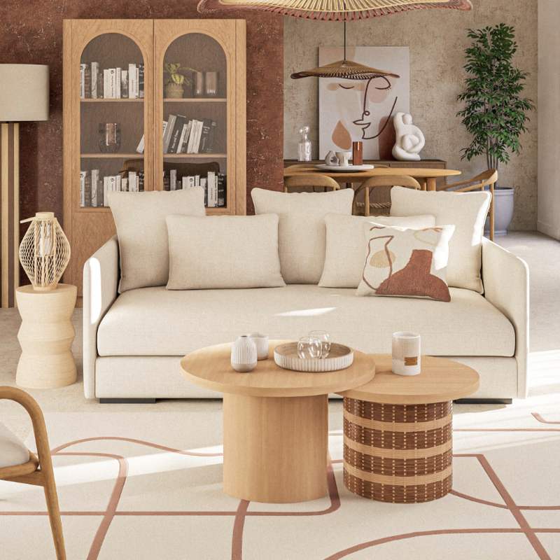 Pequeñas, pero matonas: así son estas mesas nido de Maisons du Monde versátiles, decorativas y a buen precio