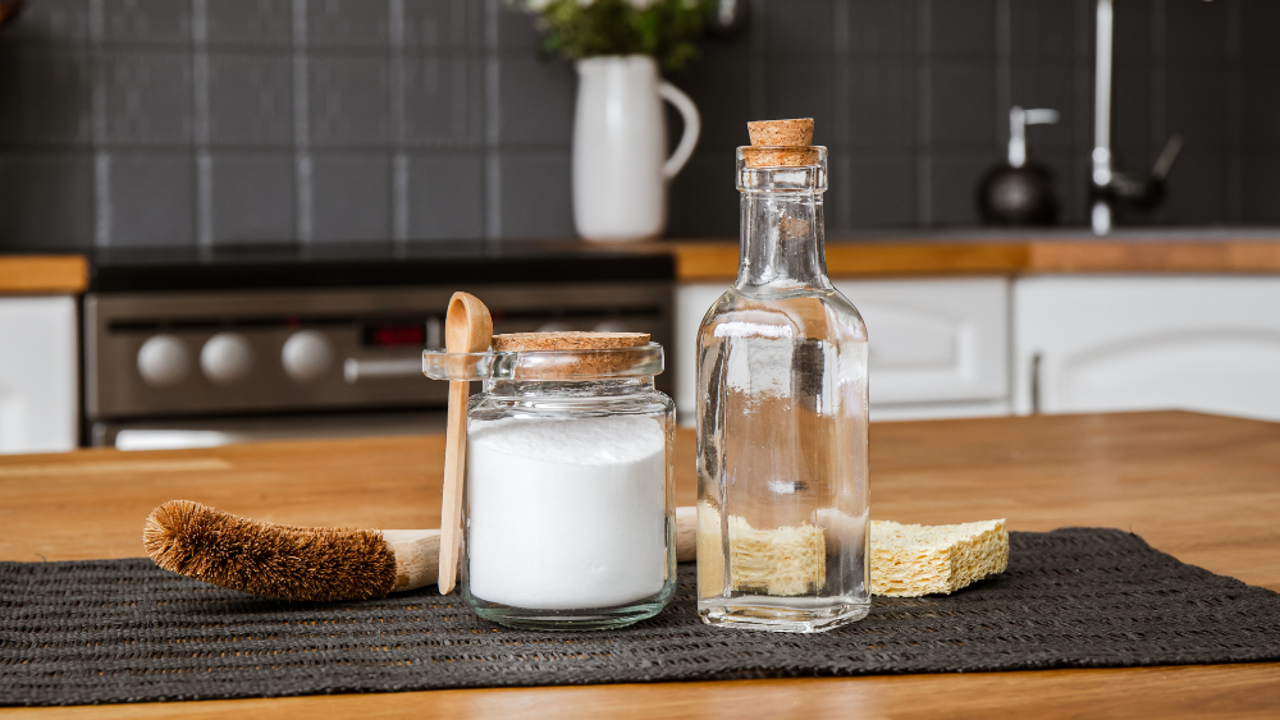 limpiar toda la cocina con vinagre