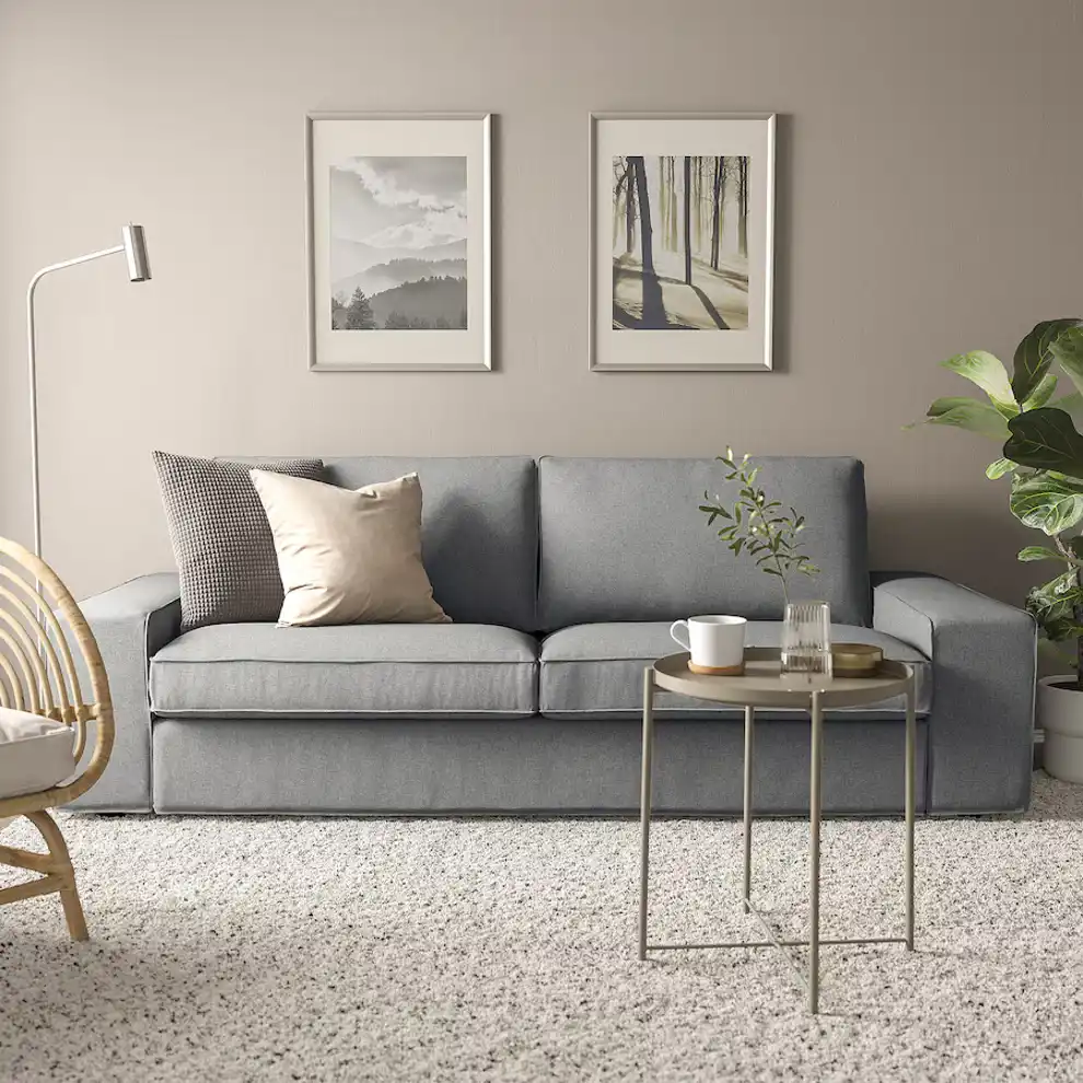 kivik sofa beige ikea