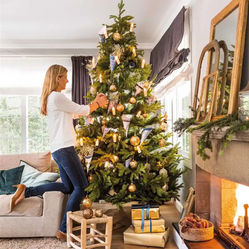 Cómo decorar de Navidad un piso pequeño y que no se vea abigarrado