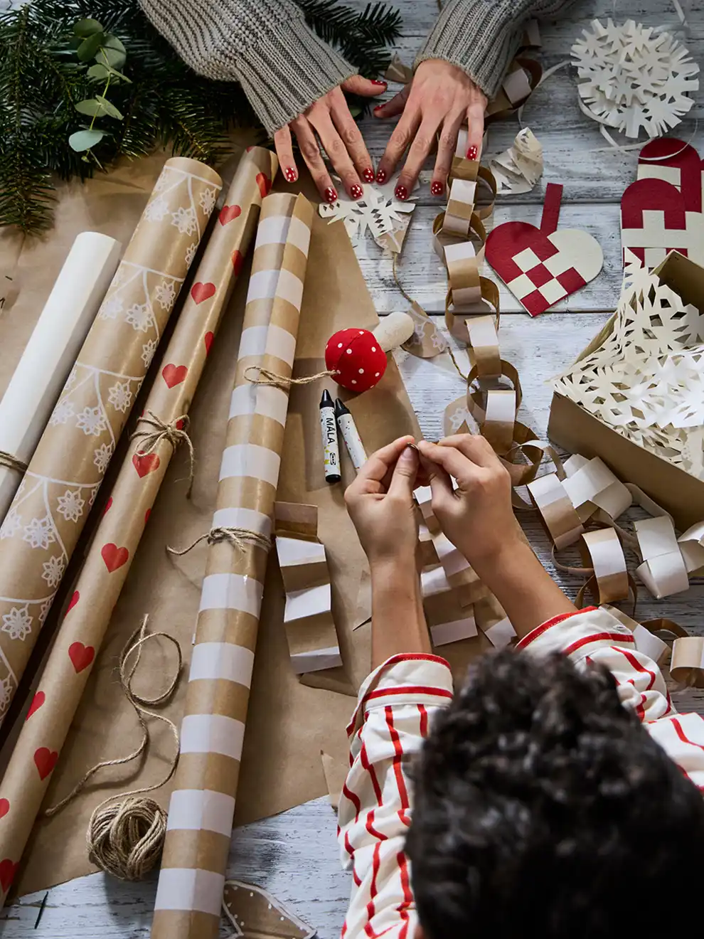 Mantel mesa de Navidad de IKEA 