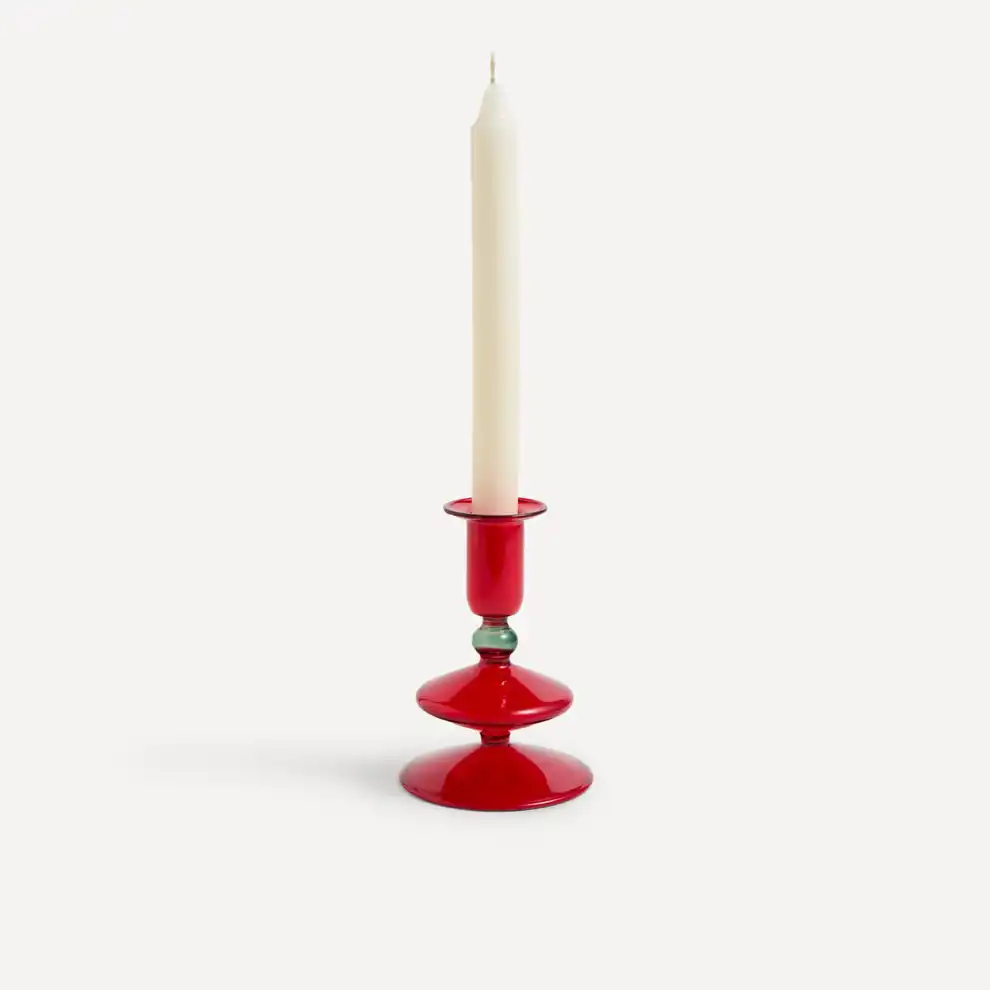 Candelabro rojo