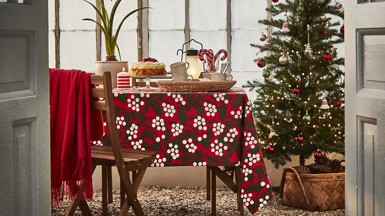 Mesa de Navidad de IKEA 