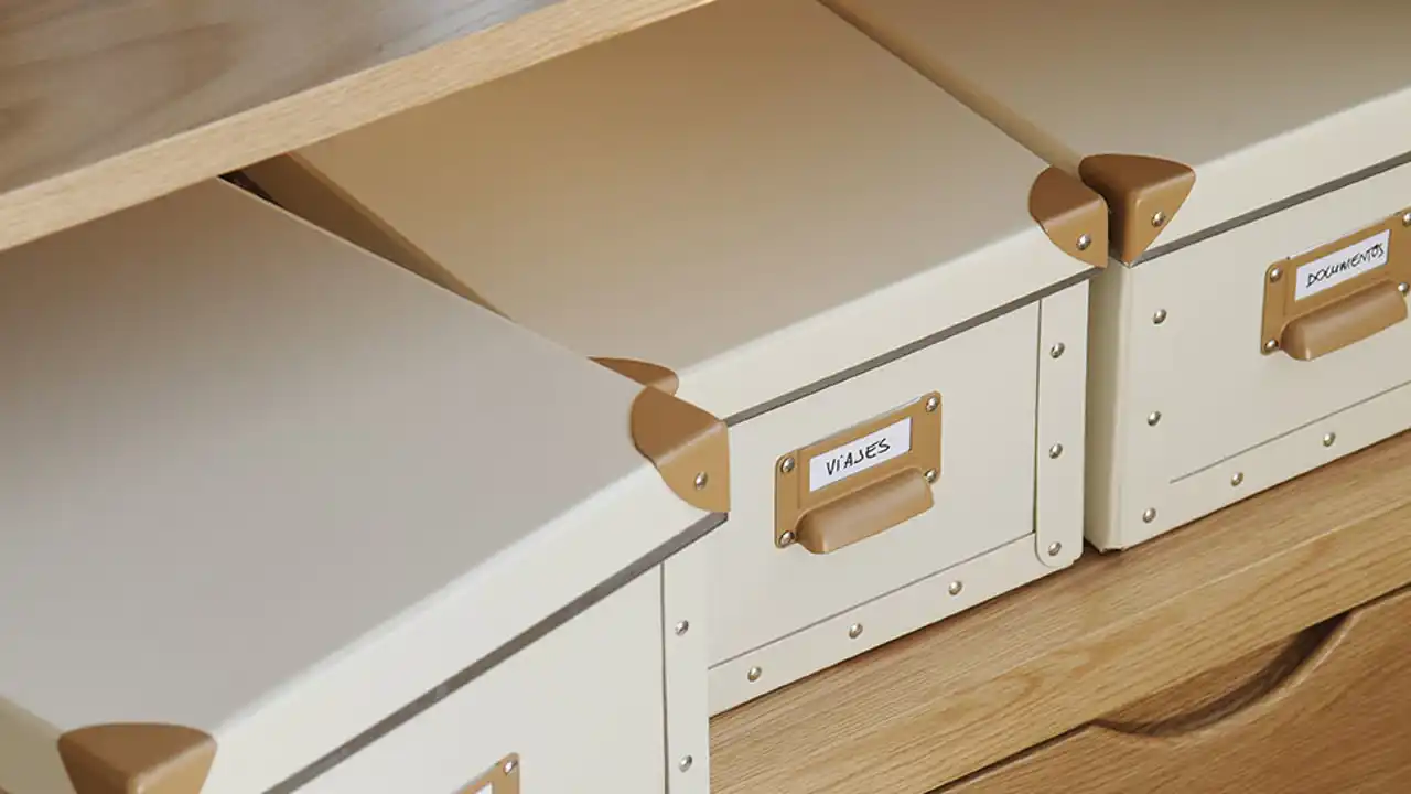 Detalle cajas en la librería 00466484 O