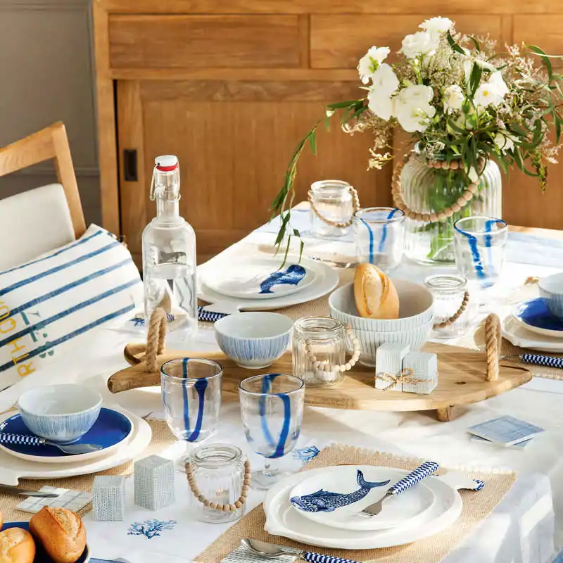 Llena tus comidas de verano de sol, mar y alegría con las novedades para la mesa más divertidas de Primark 