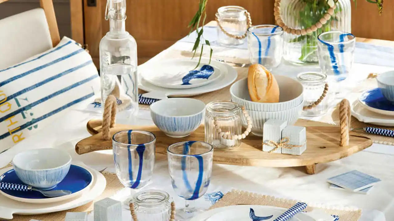 Llena tus comidas de verano de sol, mar y alegría con las novedades para la mesa más divertidas de Primark 