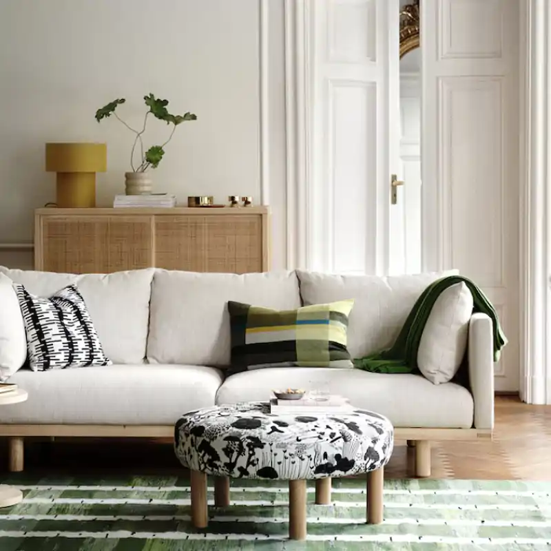 Llena de elegancia y look retro tu salón con la nueva colección de IKEA Stockholm 2025. ¡Es irresistible!