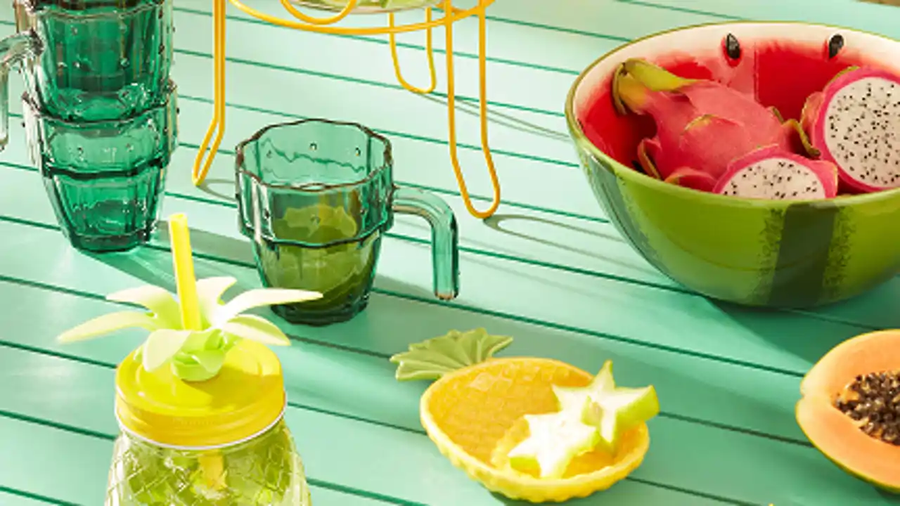 Limones, piñas y sandías llenan de color tu mesa con las novedades más refrescantes de Pepco