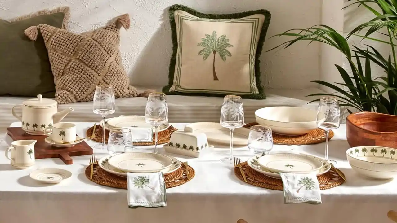  Este verano Primark viste tu mesa con un look relajado y natural con sus novedades más elegantes