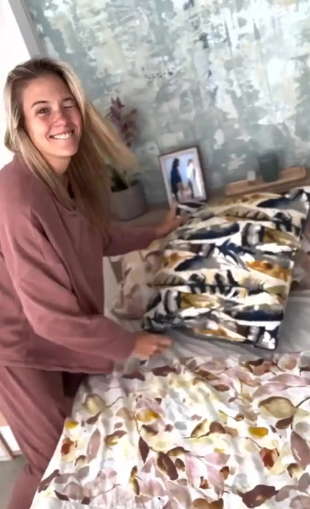 Dormitorio de Patricia Montero y Álex Adrover