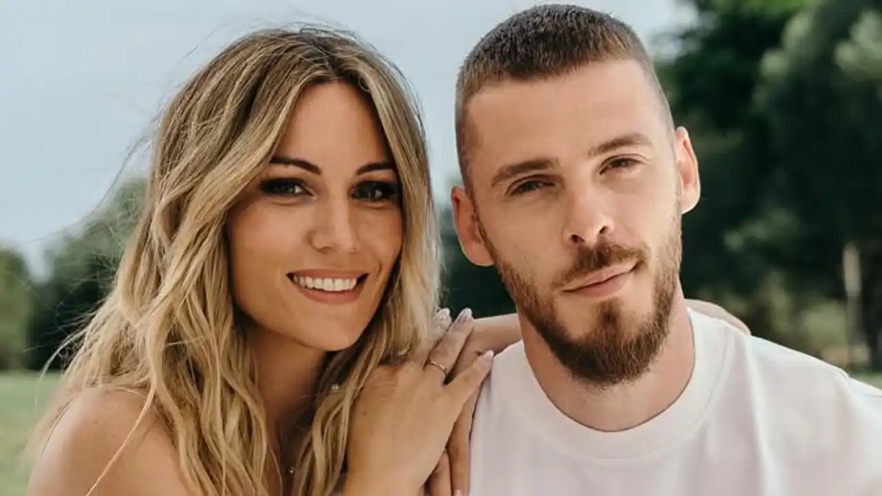 Edurne y David de Gea