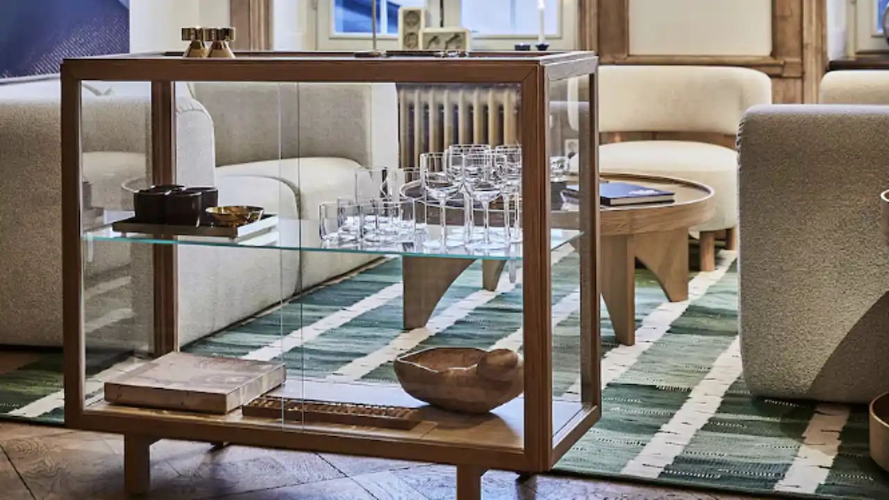 Me he enamorado de la vitrina de look vintage de IKEA que a mi abuela le encantaría
