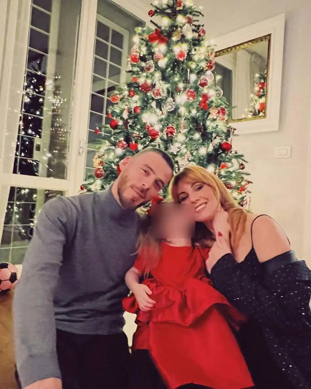 Salón de Edurne y David de Gea