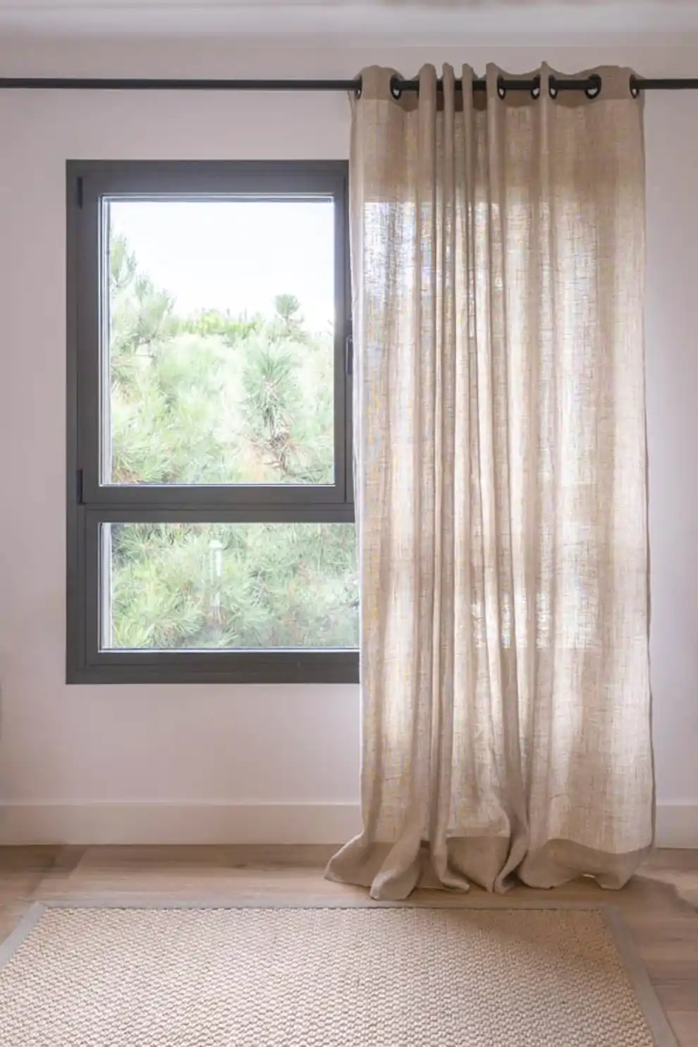 cortinas arrastre ligero