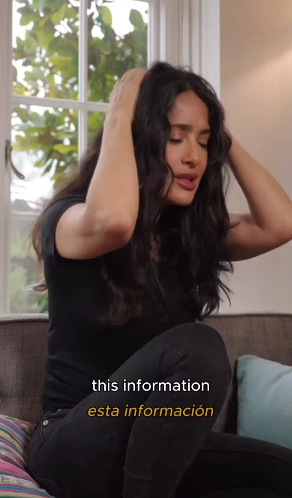 Salón de Salma Hayek
