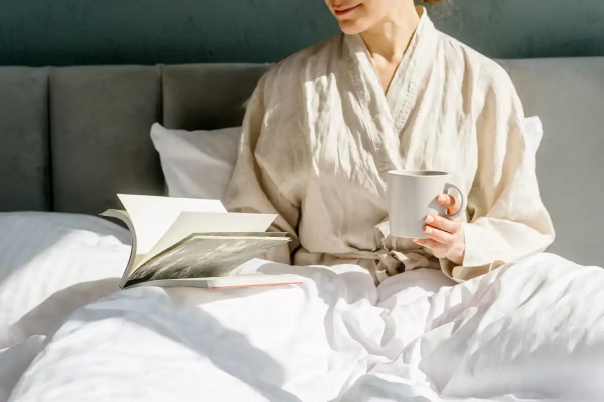 Practica el agradecimiento antes de dormir.