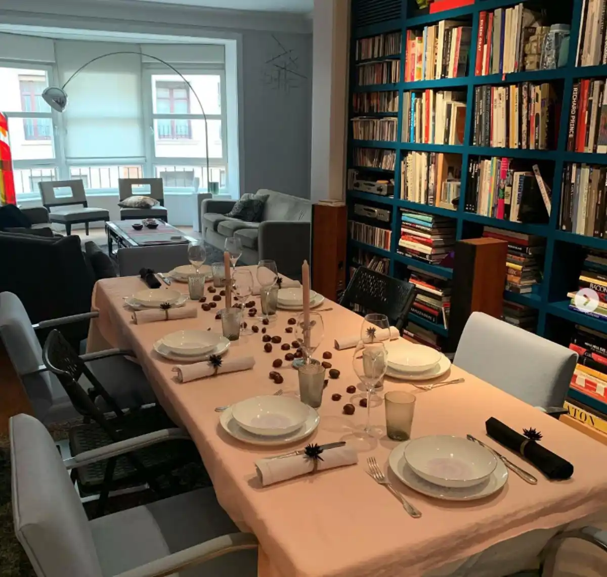 Salón-comedor de Boris Izaguirre