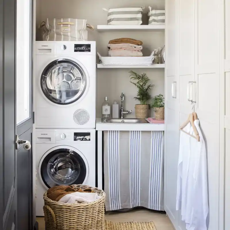 Chus Atienza, experta en limpieza: "Para secar la ropa rápido en invierno sube el centrifugado y usa un calefactor para tender dentro de casa"